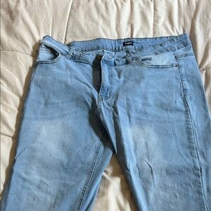 Slim Straight Light Blue Men’s Jeans - Blu Rock